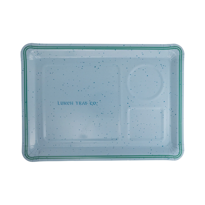 Lunch Tray Paper Plate Set