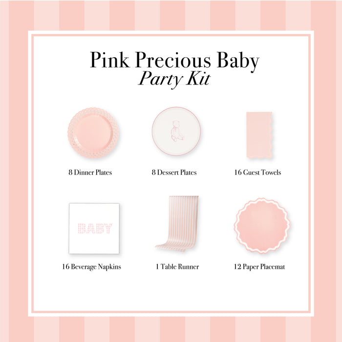 Pink Precious Baby Party Kit