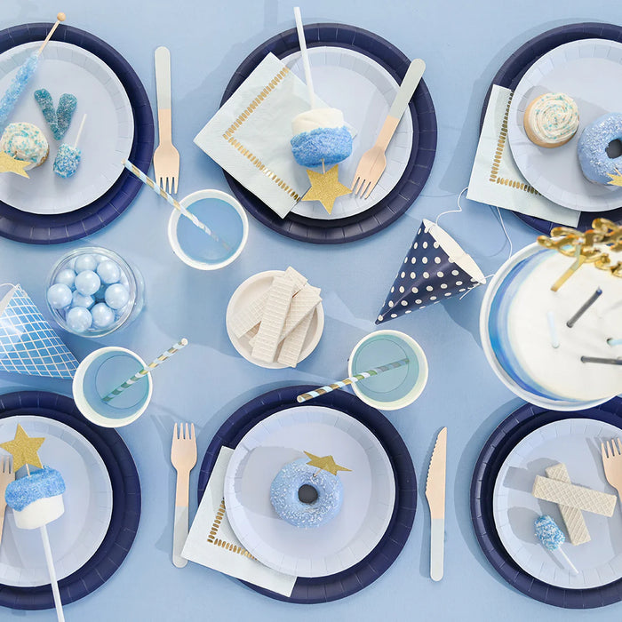 Navy Classic Dinner Plates