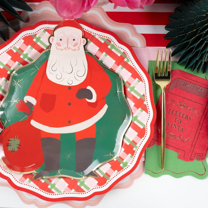 Santa Plaid Christmas Party KIt