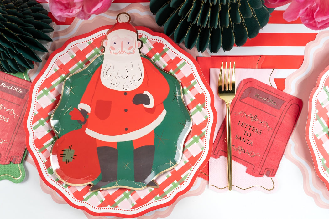 Santa Plaid Christmas Party KIt