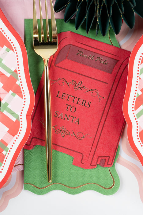 Santa Plaid Christmas Party KIt