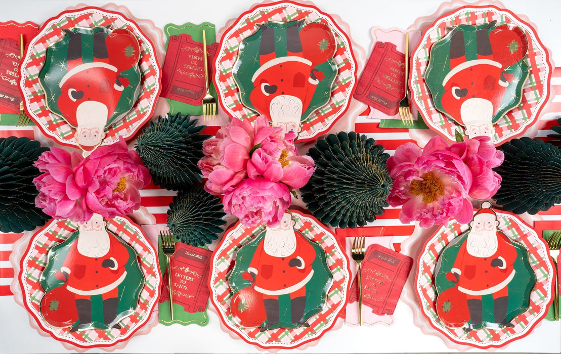 Santa Plaid Christmas Party KIt