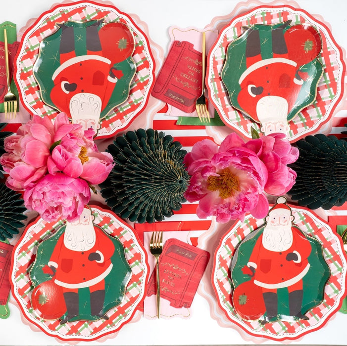 Santa Plaid Christmas Party KIt