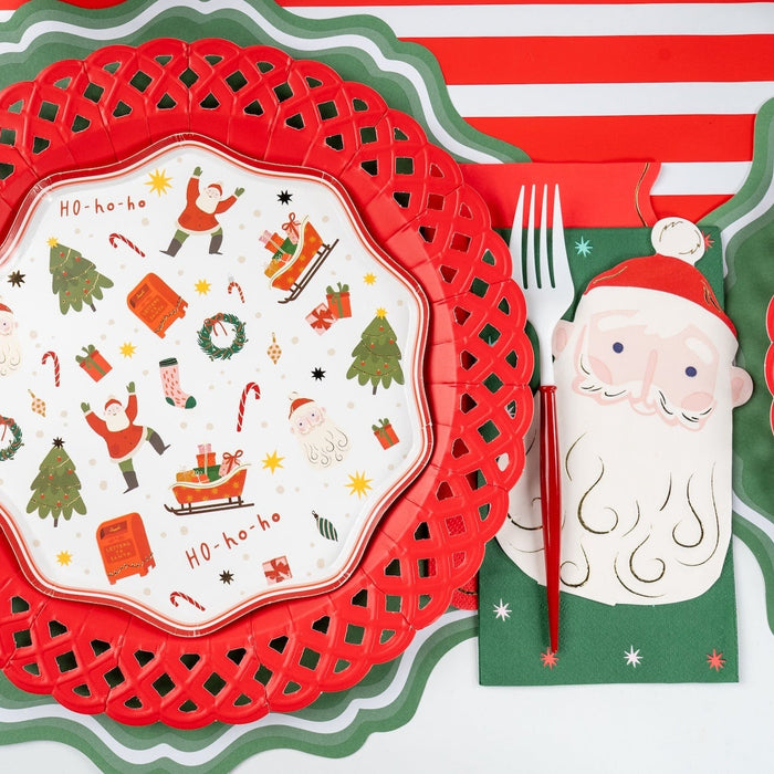 Holiday Stars Christmas Guest Towels