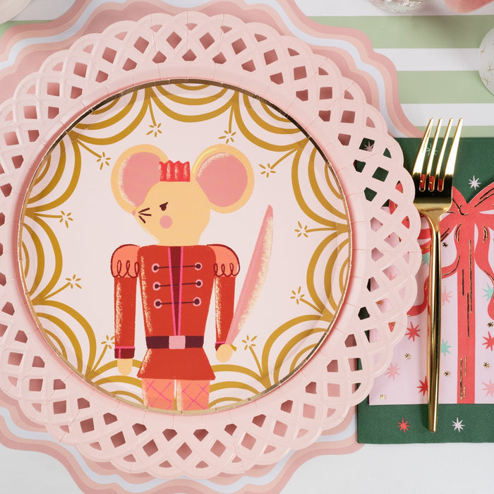 Nutcracker Dessert Plates