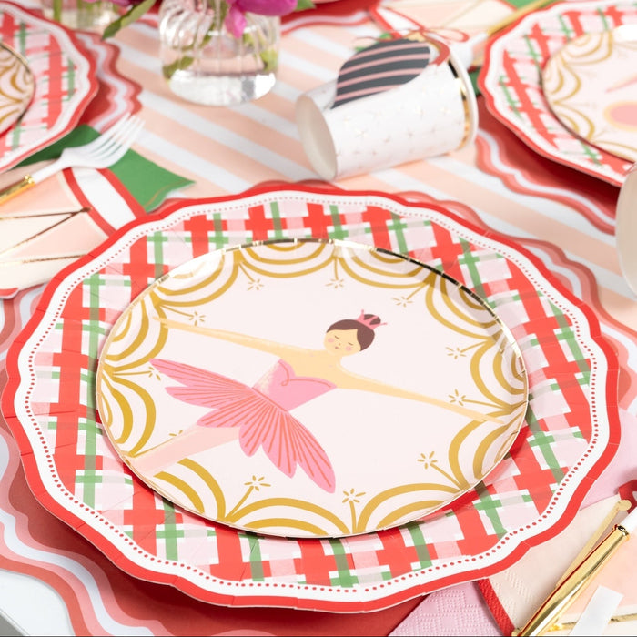 Nutcracker Dessert Plates