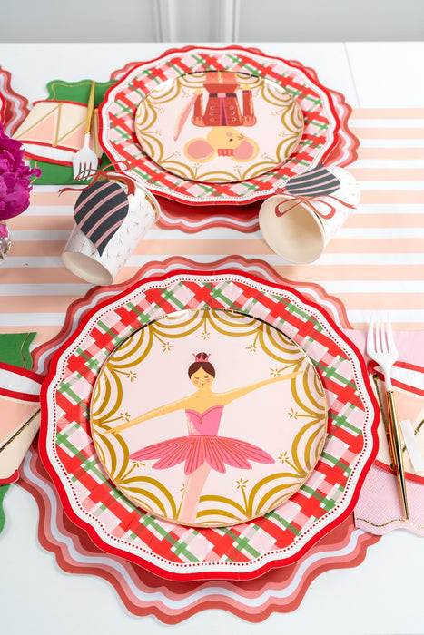 Nutcracker Dessert Plates