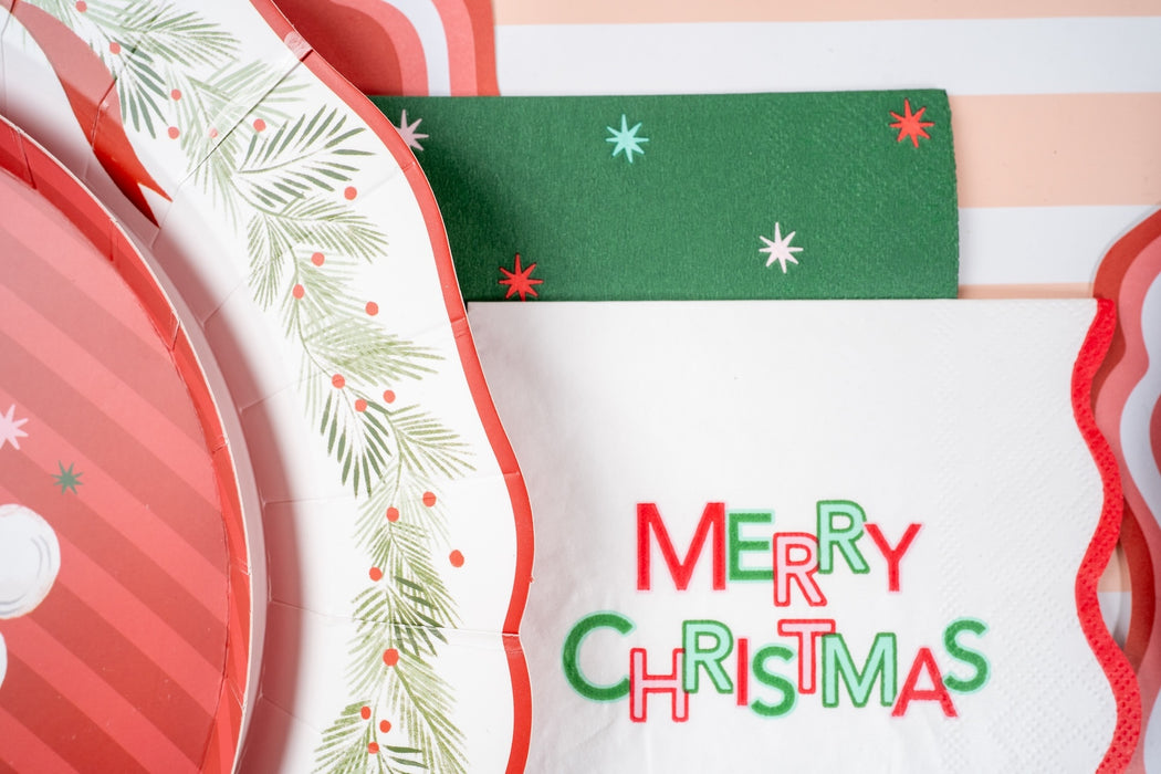 Merry Christmas Cocktail Napkins