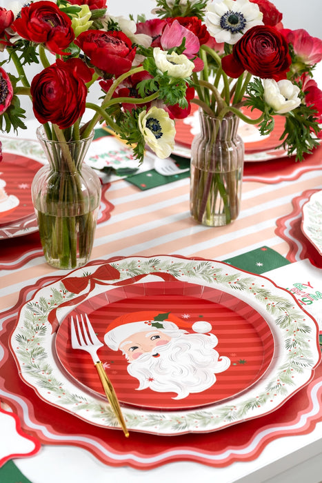 Vintage Jolly Santa Party Kit