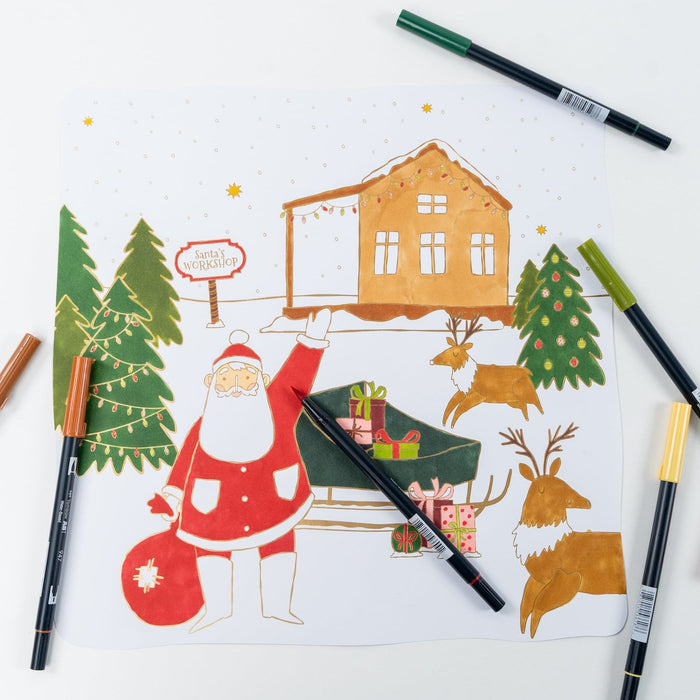 Christmas Coloring Placemats