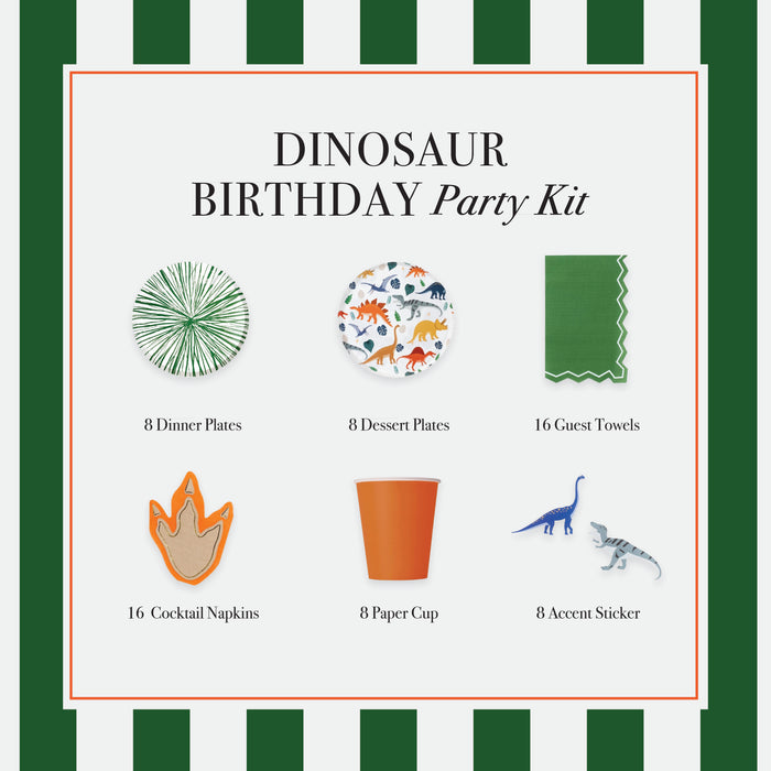 Dinosaur Birthday Party Kit