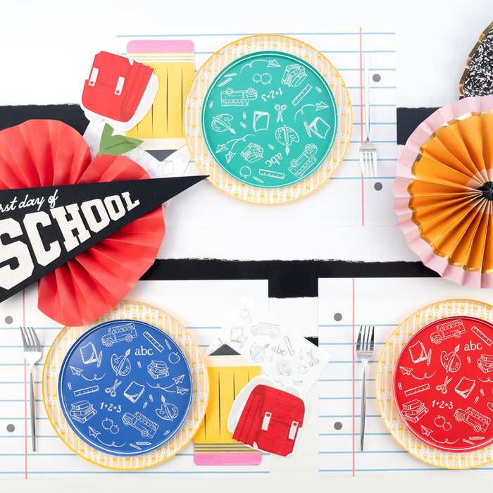 School Days Icon Lunch Napkins