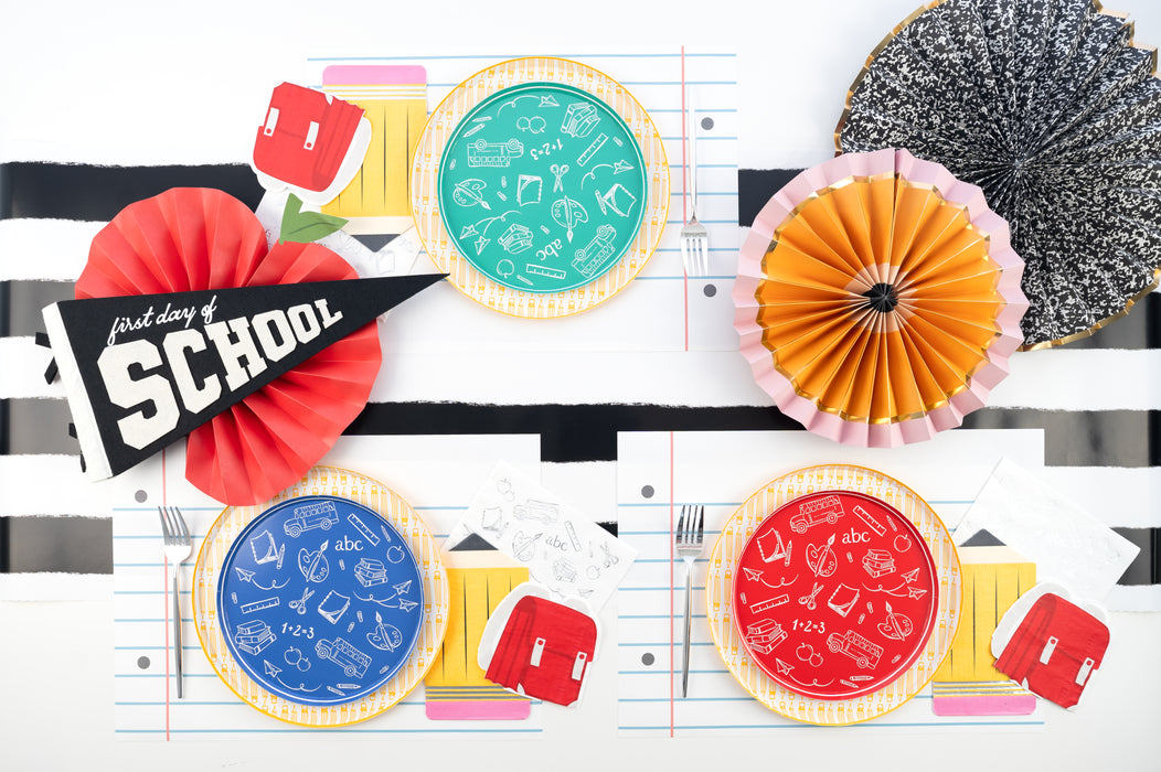 School Backpack Napkins