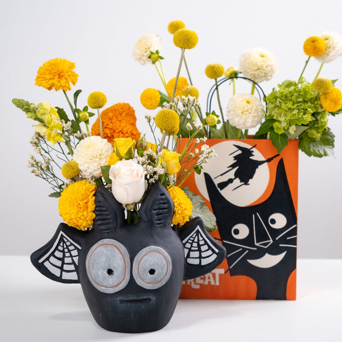 Paper Mache Bat Bucket