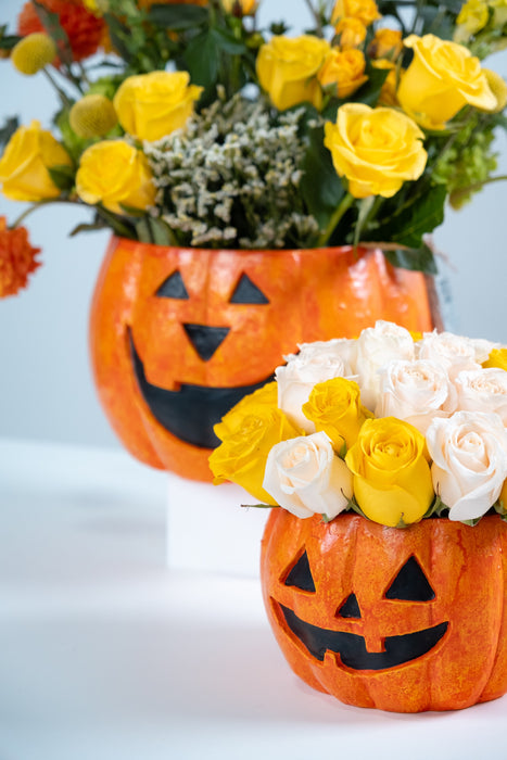 Jack-O-Lantern Treat Buckets