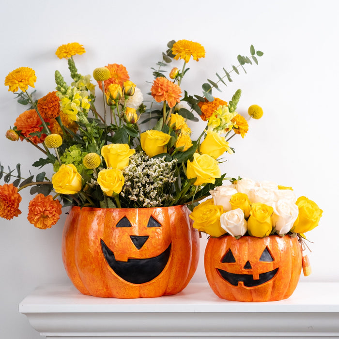 Jack-O-Lantern Treat Buckets