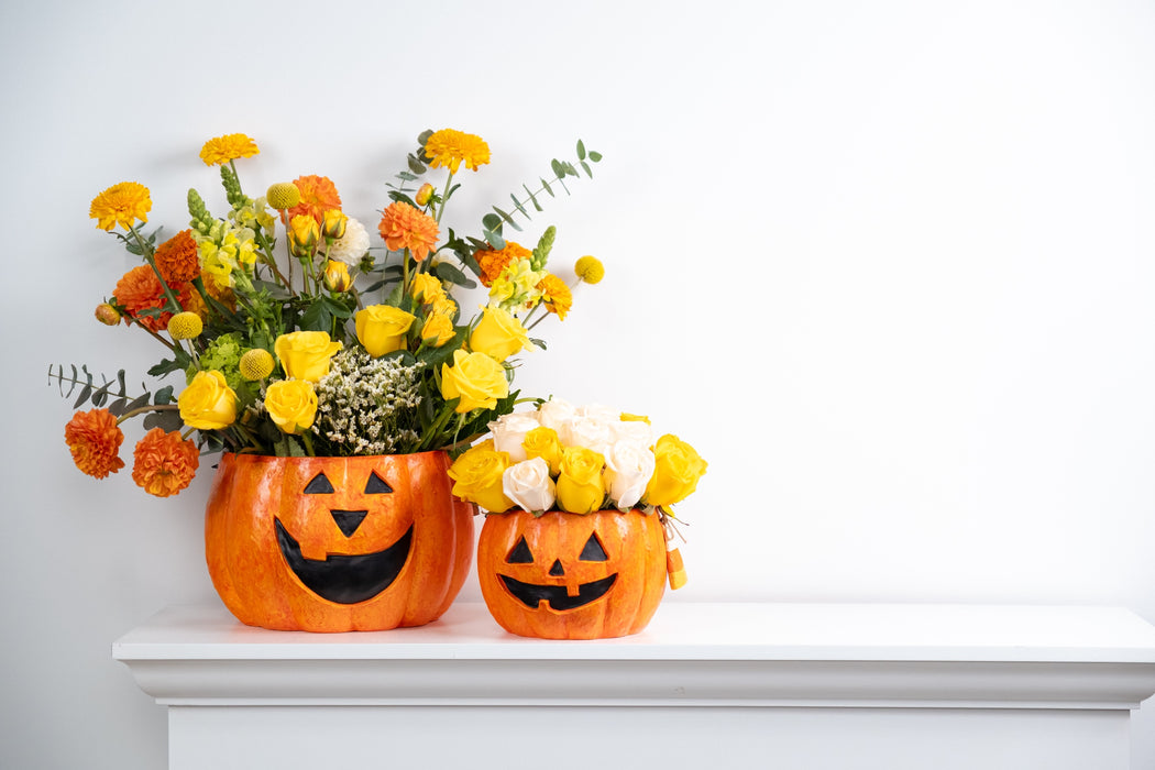 Jack-O-Lantern Treat Buckets