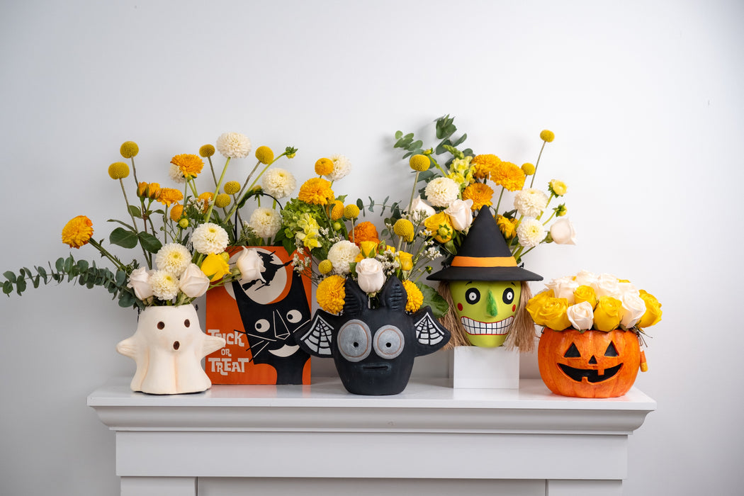 Jack-O-Lantern Treat Buckets