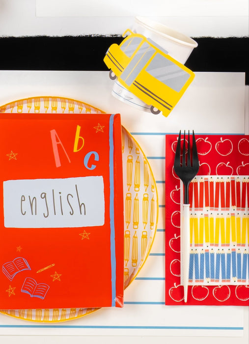 School Days Apple Guest Towel