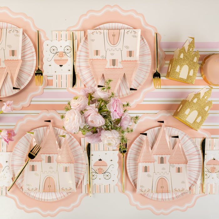 Princess Carriage Beverage Napkins