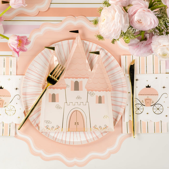 Princess Carriage Beverage Napkins