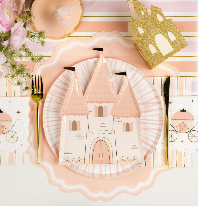 Princess Carriage Beverage Napkins