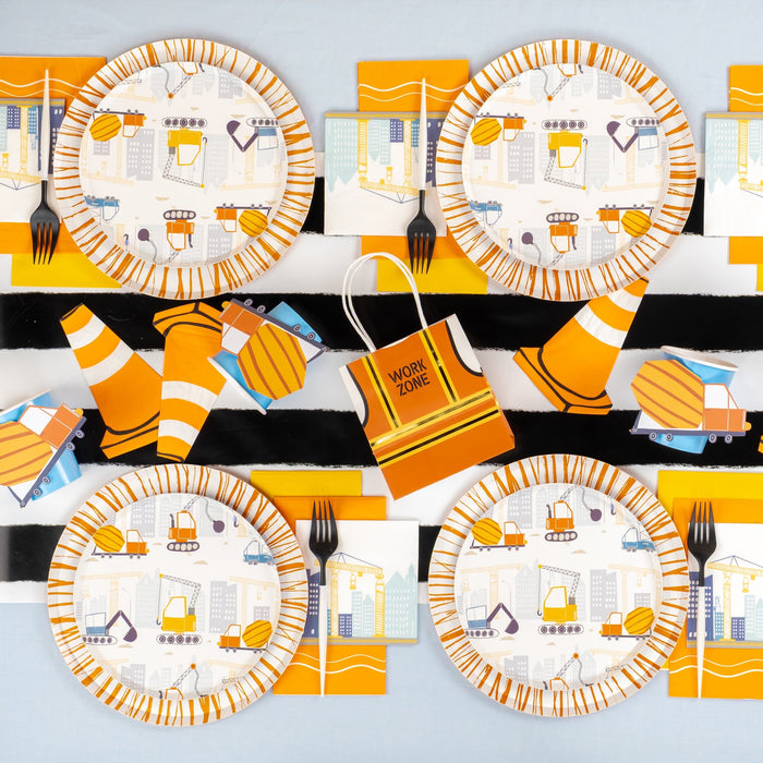 Construction Beverage Napkins