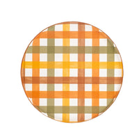 Harvest Plaid Dinner Plates