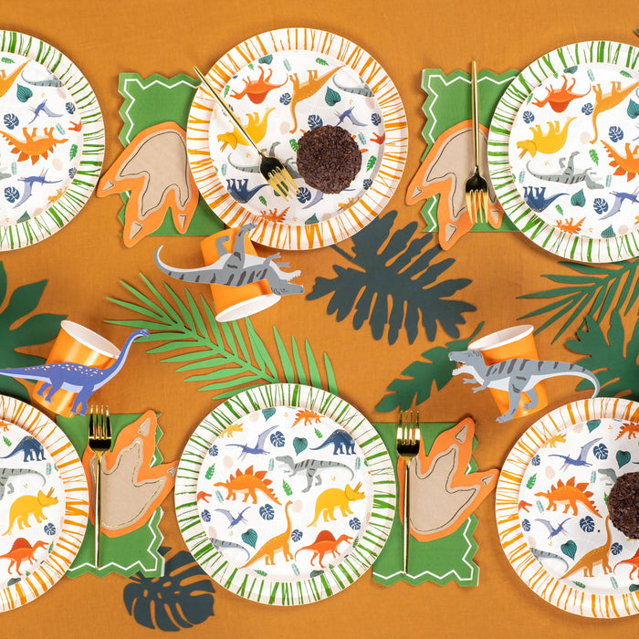 Dinosaur Footprint Napkin