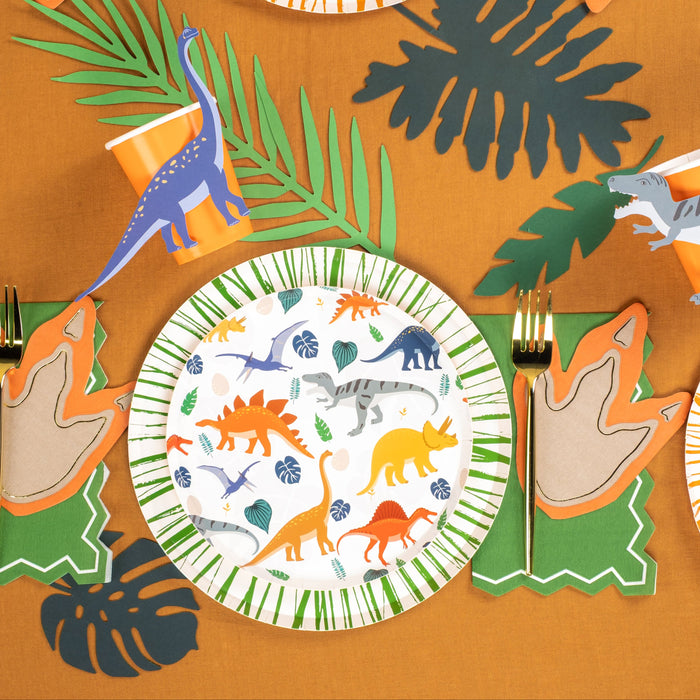 Dinosaur Dessert Plates