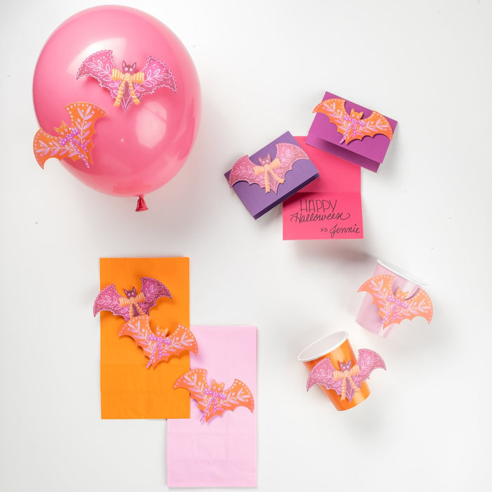 Bats & Bows Accent Stickers