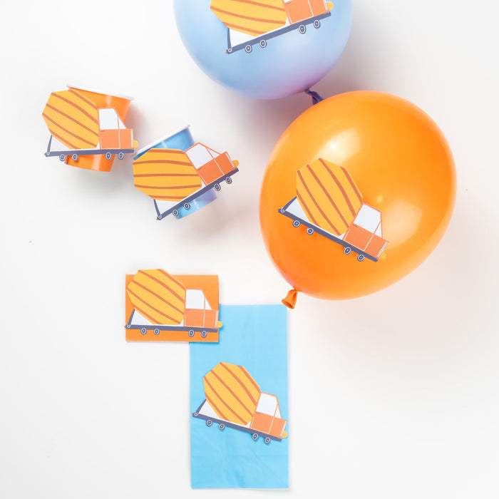 Construction Truck Accent Sticker