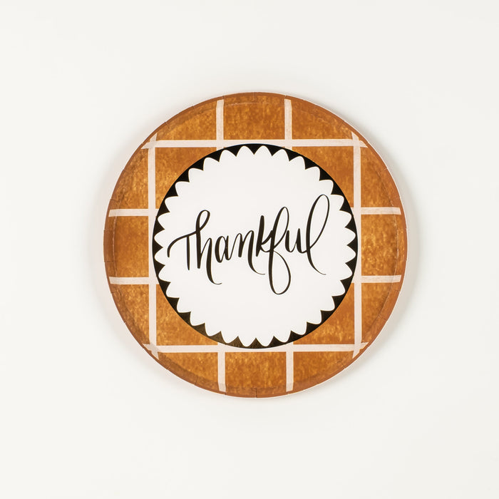 Harvest Thankful Dessert Plates