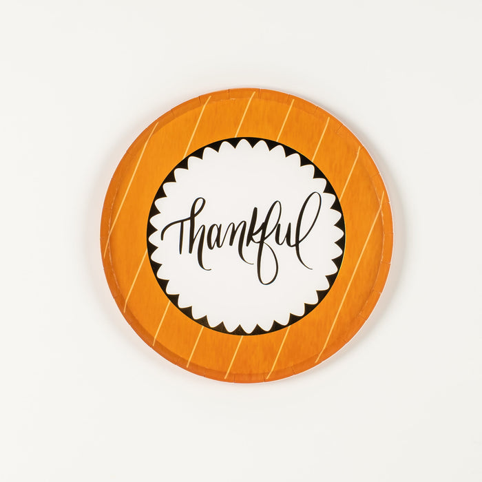 Harvest Thankful Dessert Plates