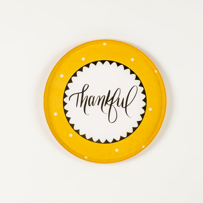 Harvest Thankful Dessert Plates