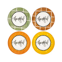 Harvest Thankful Dessert Plates