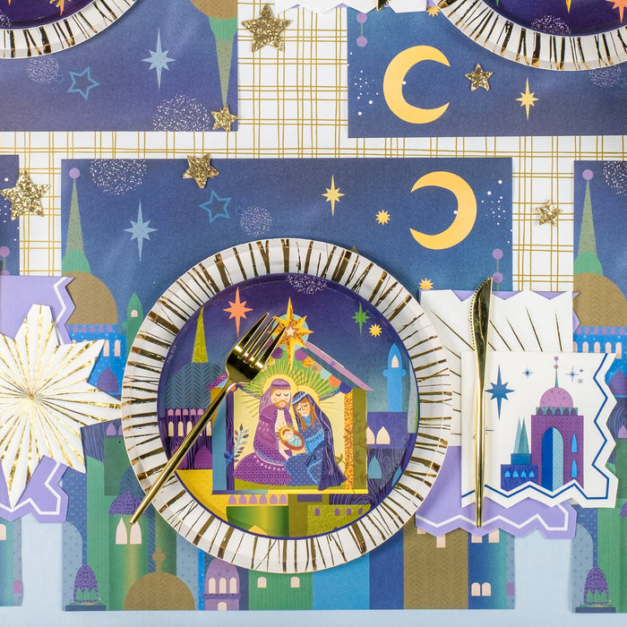 Nativity Beverage Napkin