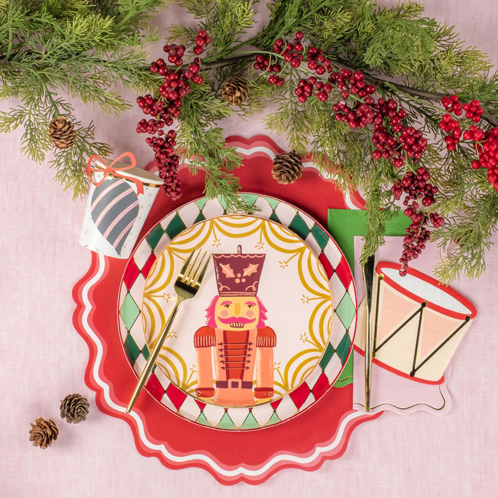 Nutcracker Drum Napkins
