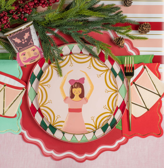 Nutcracker Dessert Plates