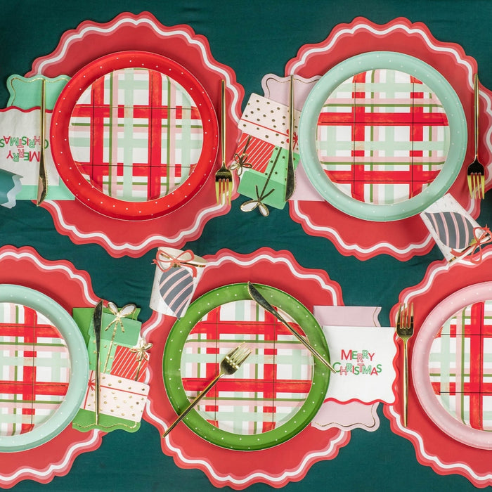 Holiday Presents Shaped Napkin