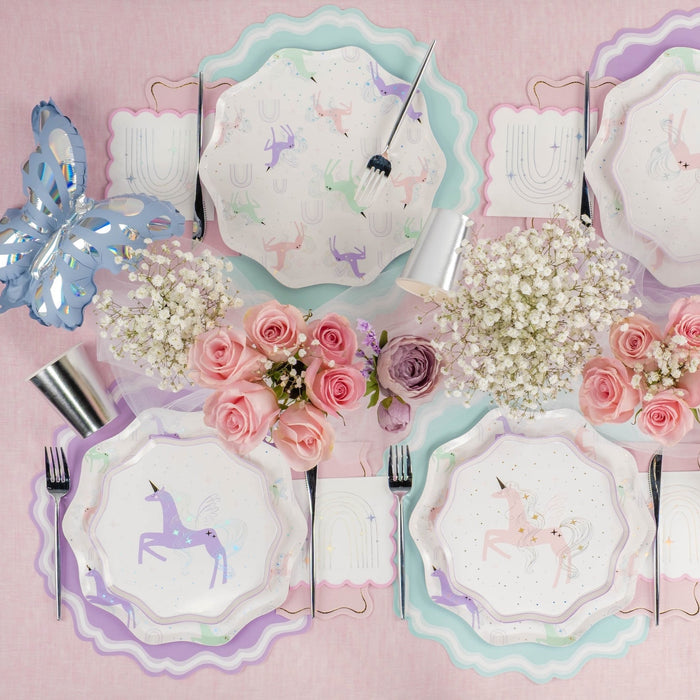 Sparkle Rainbow Beverage Napkins