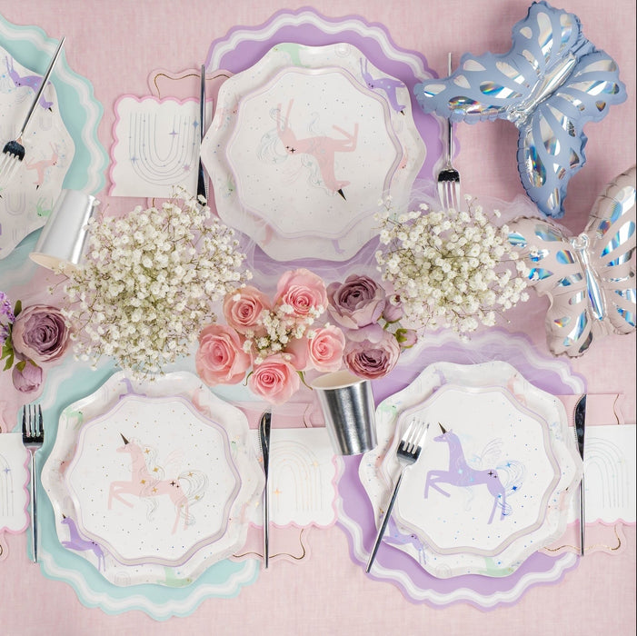 Lavender Fancy Scallop Placemat
