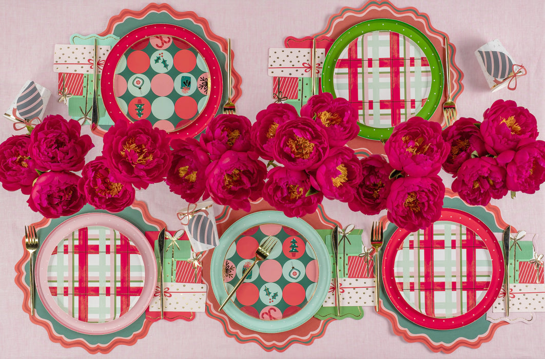 Christmas Cheerful Dinner Plates