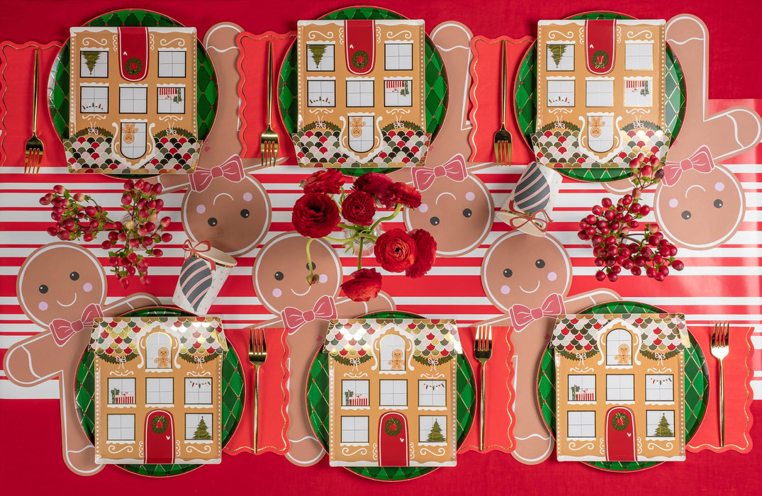Gingerbread Man Paper Placemats