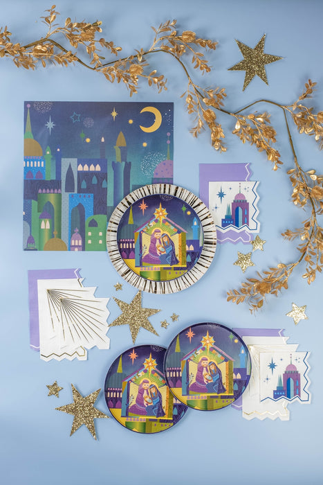 Nativity Beverage Napkin