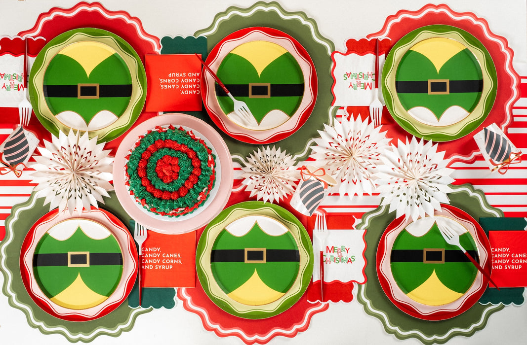 Elf Candy Small Red Napkins