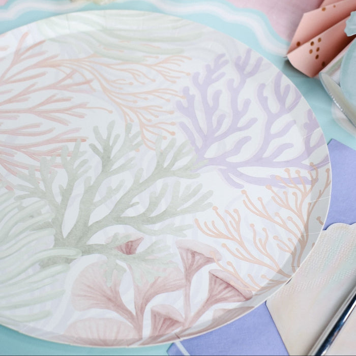 Coral Dinner Plates
