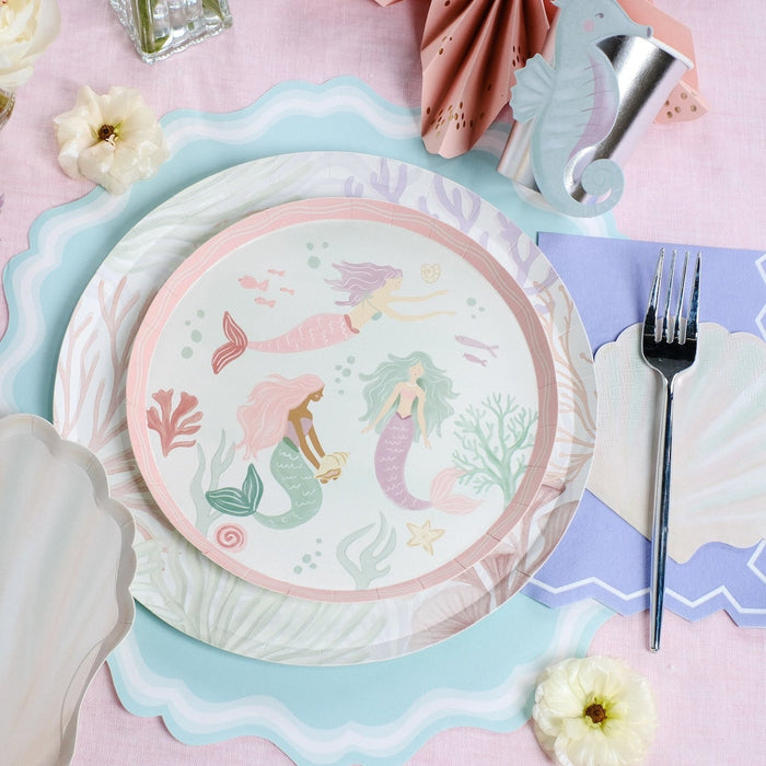 Coral Dinner Plates