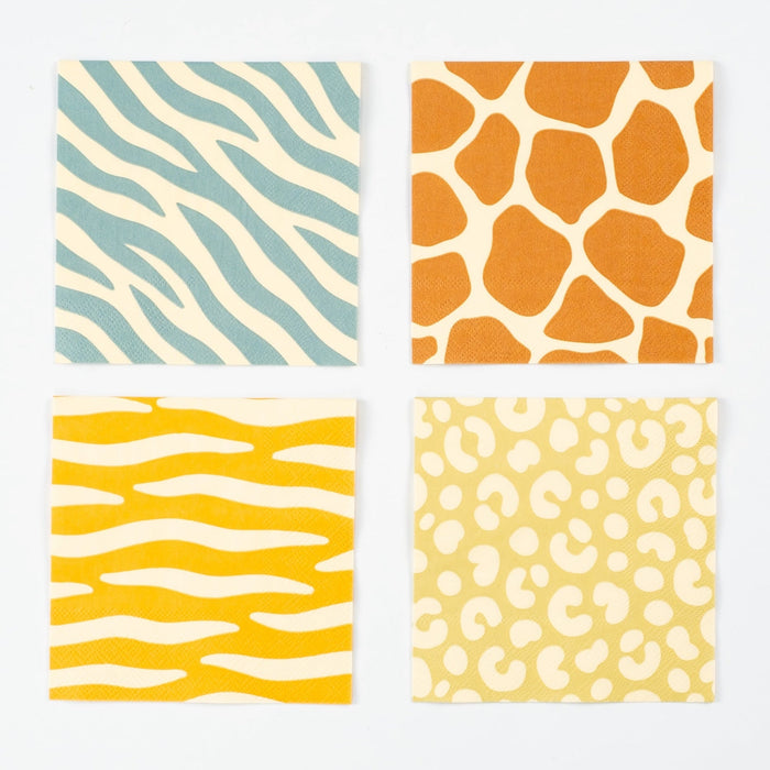 Safari Beverage Napkins